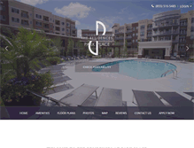 Tablet Screenshot of liveparkplaceleawood.com